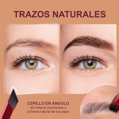 2x1 Kit Cuidado Casero Para Cejas Laminadas 4D®